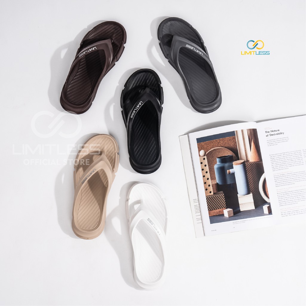 Sandal Jepit Pria Distro Casual Sendal Pria Limitless EVA Empuk Sendal Cowok Fashionable Santai Sandal Laki-Laki