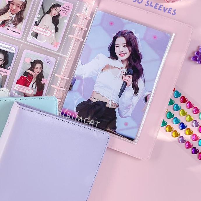 Sundae - A5 Binder Leather Case / Binder Album PC Pastel