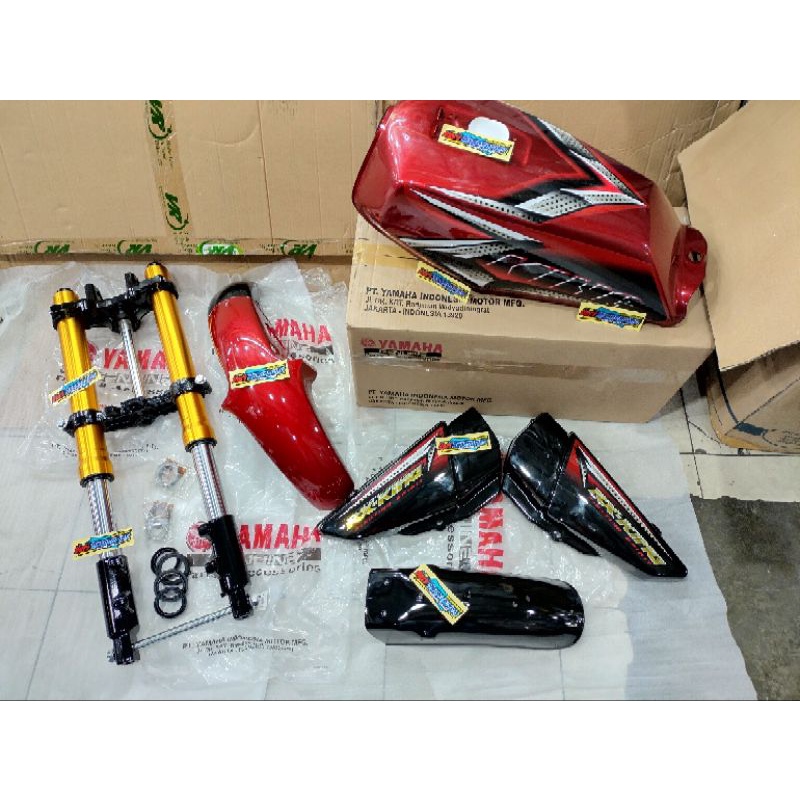 BODY SET RX KING ORIGINAL SET USD UPSEDOWN TINGGAL PASANG
