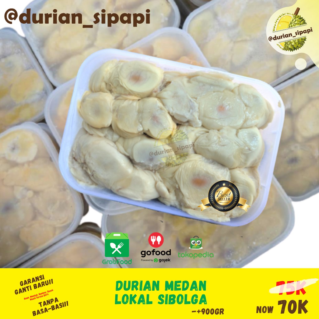 

Durian Kupas Medan Lokal Sibolga - Duren Medan - Durian Sipapi