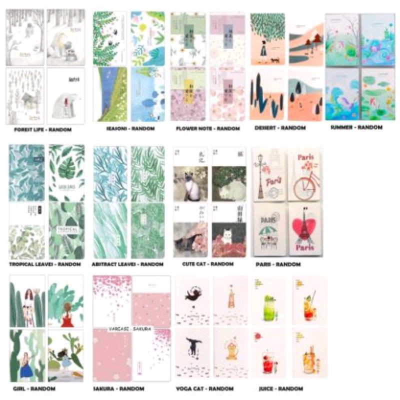 

NOTEBOOK A5 KARAKTER LUCU