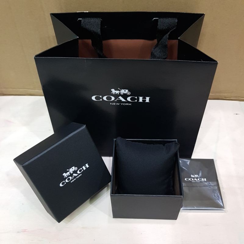 Kotak Jam Original Coach  / Box Jam Coach Original Kotak Jam
