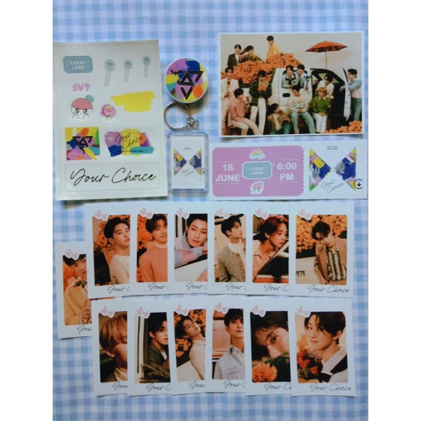 SEVENTEEN FANKIT YOUR CHOICE