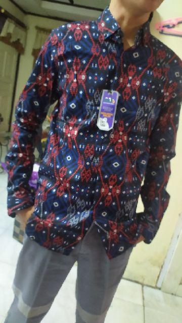 Jasmineolshop Kemeja Batik Mutiara Modern M L Xl Xxl Xxxl Best Seller