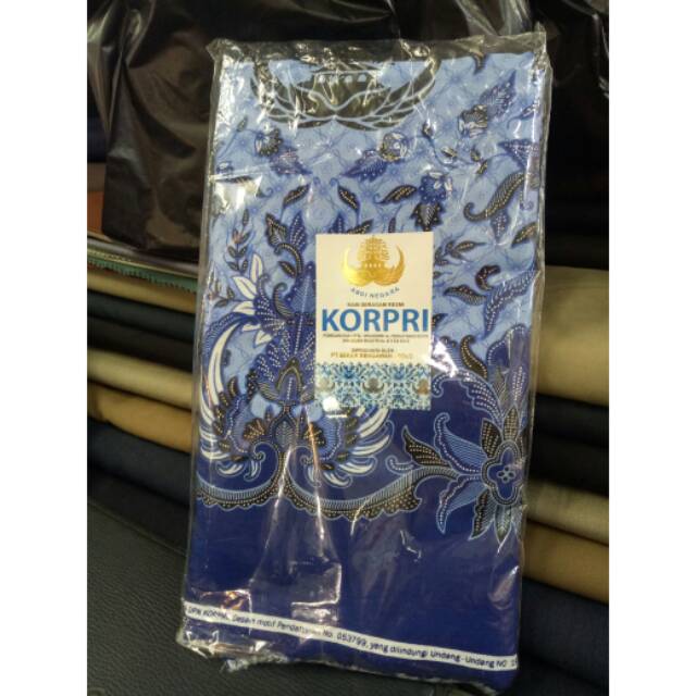 kain batik seragam KORPRI