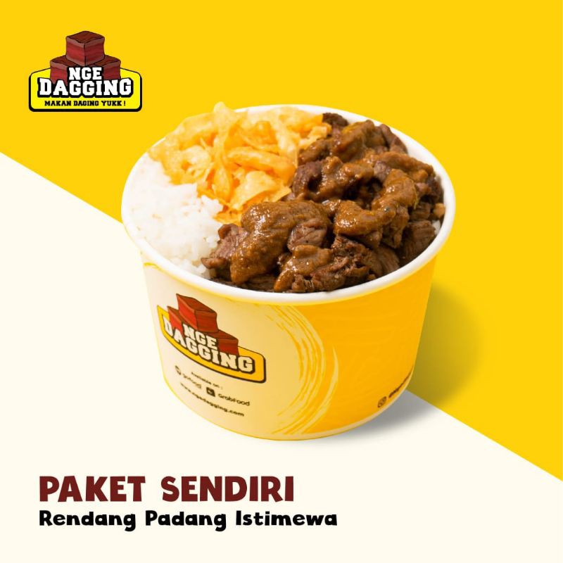 

Rendang Frosen + Pangsit