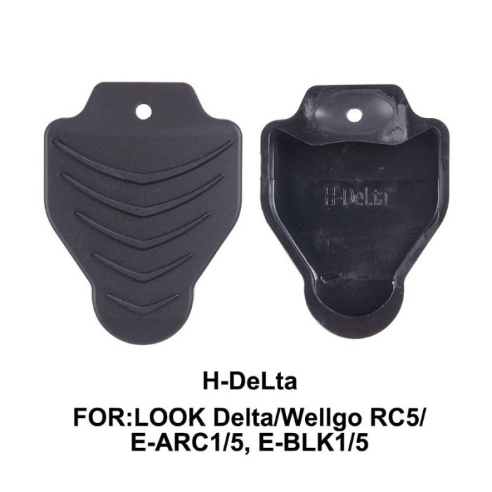 Cover CLEAT PAD tapal LOOK DELTA WELLGO RC5 ARC BLK sepeda