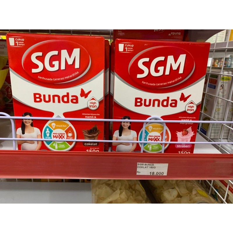 

SGM Bunda 150gr Coklat / Strawberry