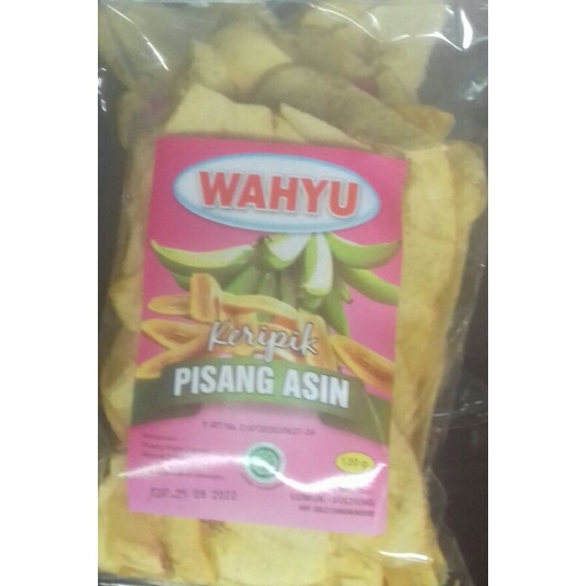 Keripik Pisang Asin Wahyu Khas Luwuk Banggai