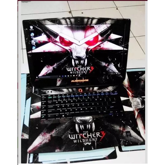 Garskin Laptop Alienware 15 motif wischer - Bisa Custom Motif