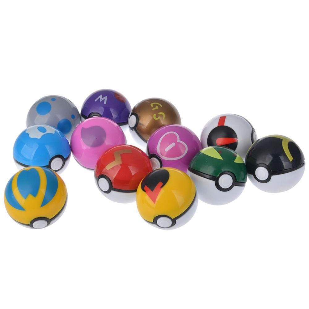 Lanfy Mainan Anak Pokeball 12pcs/Set Angka Mainan Anime Charmander Model Toys Action Figure