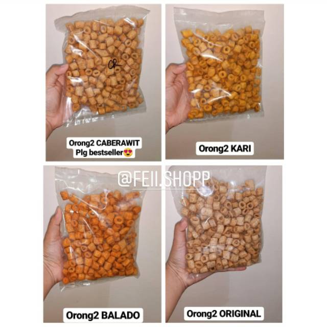 

orong-orong varian rasa 250gr