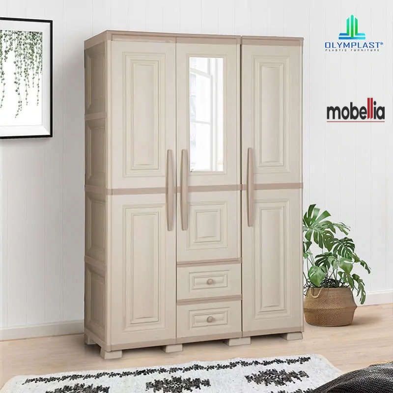 lemari  plastik modern minimalis lemari baju olymplast OTC St modern