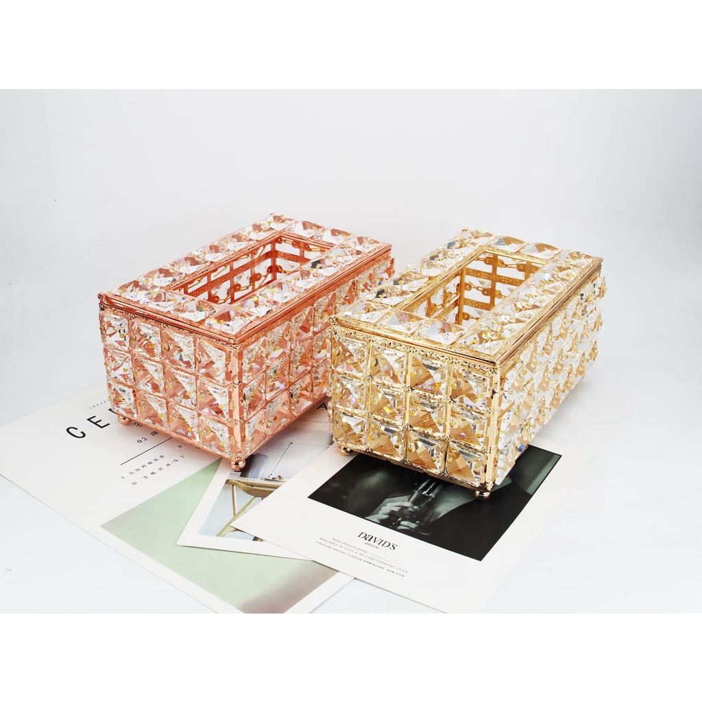 JKT Mall Blink tissue / tissue box / crystal tissue box/ tissue box/ kotak tissue/ tissue