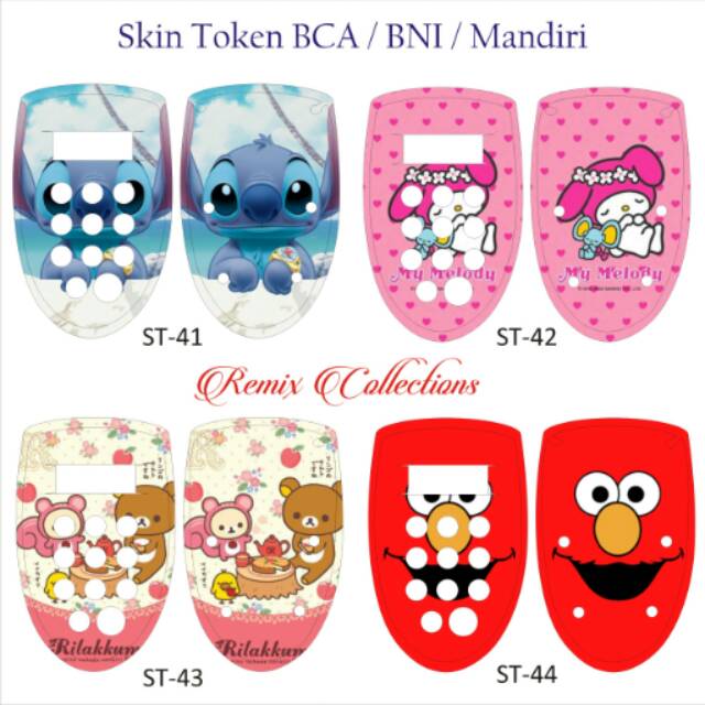 

Stiker Token BCA, Mandiri, BNI / Garskin