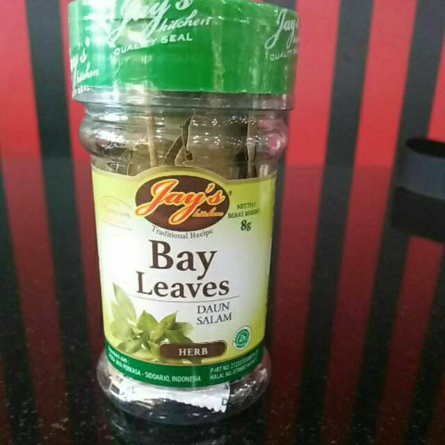 

Jay's Bay leaves 27 gr untuk spaghetti, saus pasta, semur dsb