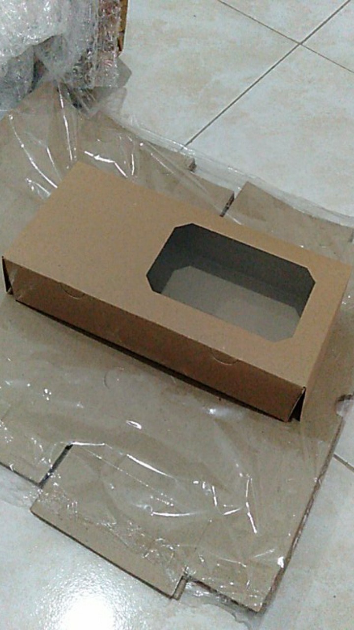 Brownies Box Eco M / Wadah Kue / Tempat Cake