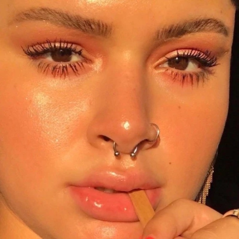 Helloladies Tindik hidung magnet ( tindik palsu ) / fake Septum/ tindik magnetic