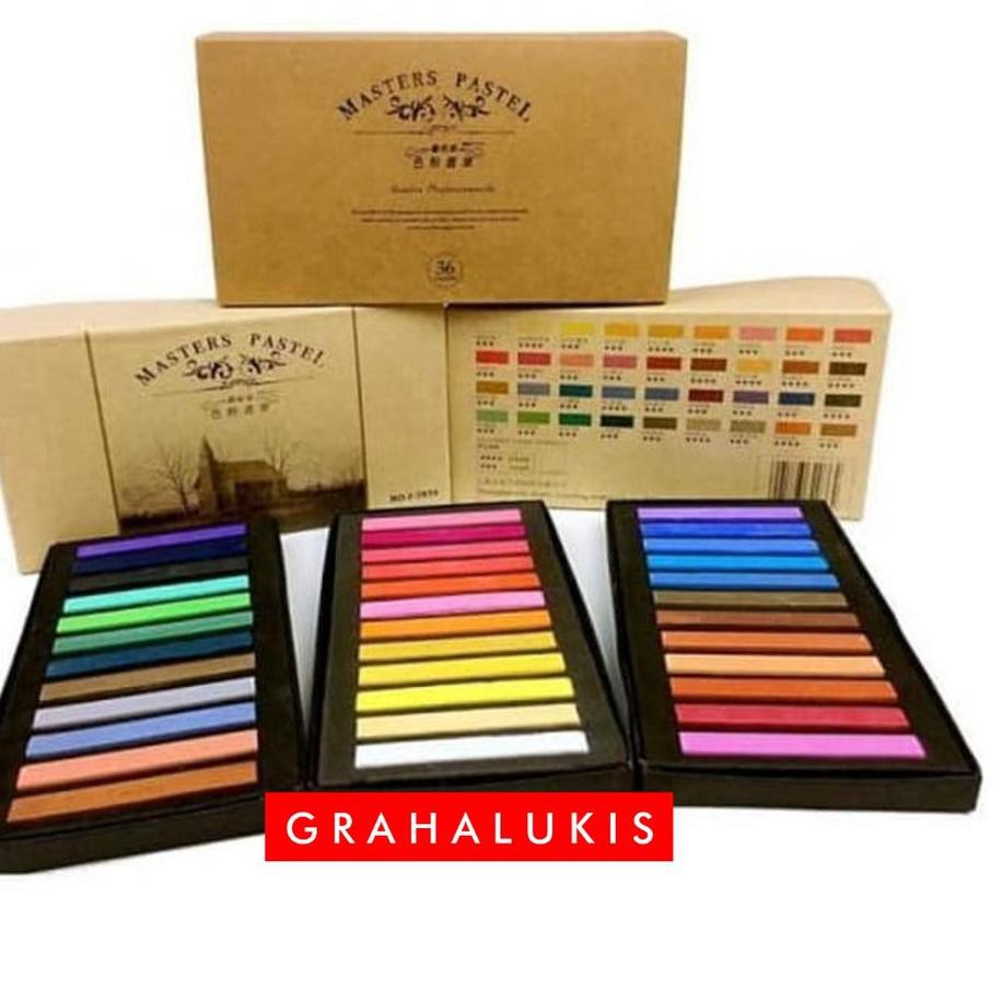 

(tmp-234) Maries Masters Soft Pastel 36 warna ,,