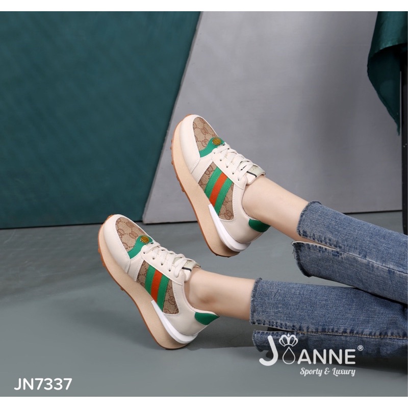 [ORIGINAL] JOANNE Highsole Sporty Sneakers Shoes Sepatu Wanita #JN7337