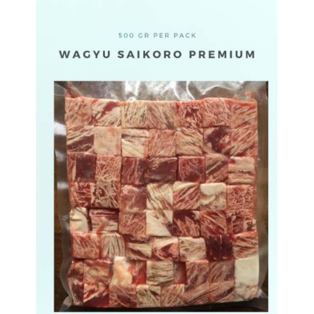 

wagyu saikoro premium 500gr