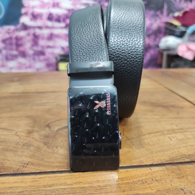 Sabuk Panjang 155 Cm Ikat Pinggang Pria Rell Import HS901 Gesper Rell Spesial Edition