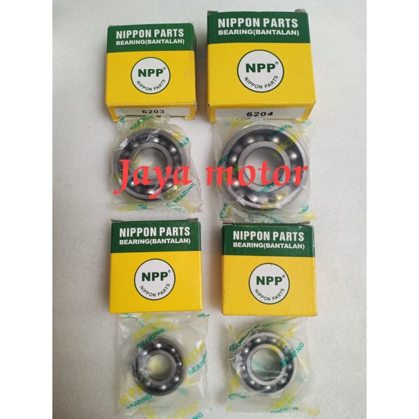 Bearing mesin rasio F1zr fizr force 4 pcs Npp