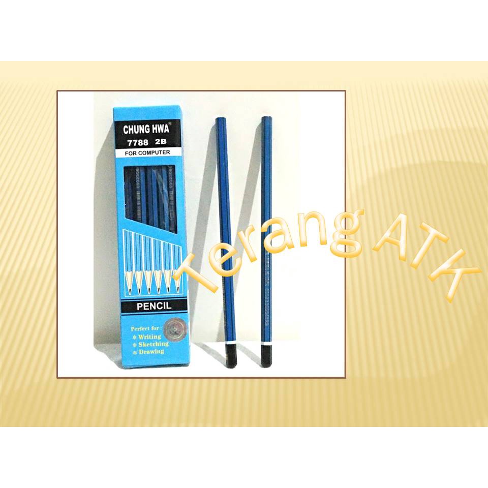 

Pensil Kayu Serut Merek Chung Hwa