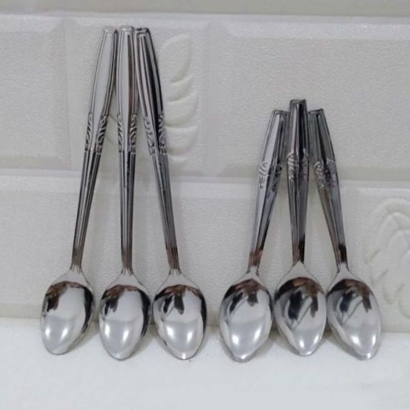 Sendok teh stainless / Sendok kopi 1 lusin / 12pcs