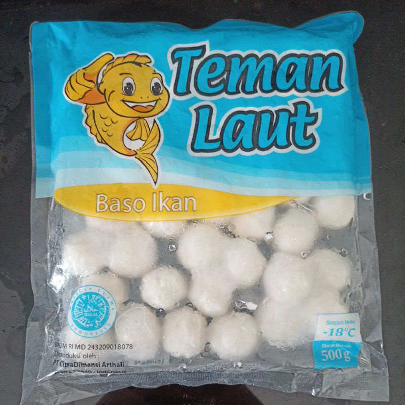 

Teman Laut Baso Ikan 500gr