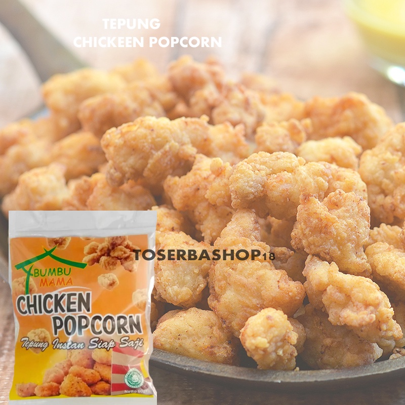 

BUMBU MAMA CHICKEN POPCORN 60GR / TEPUNG INSTAN