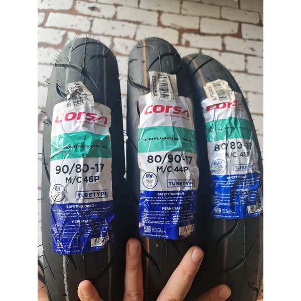 ban corsa terminator ring 17 80/80 80/90 90/80 termurah