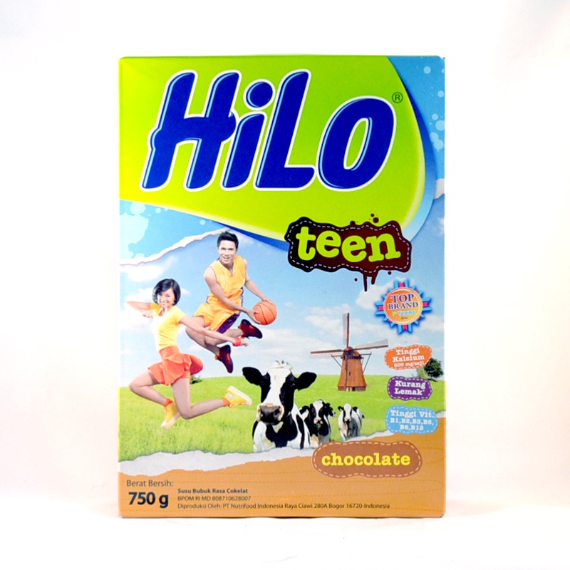 

Hilo Teen Milk Cklt Ktk 750Gr