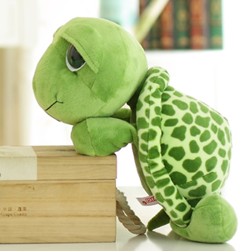 green turtle stuffed animal