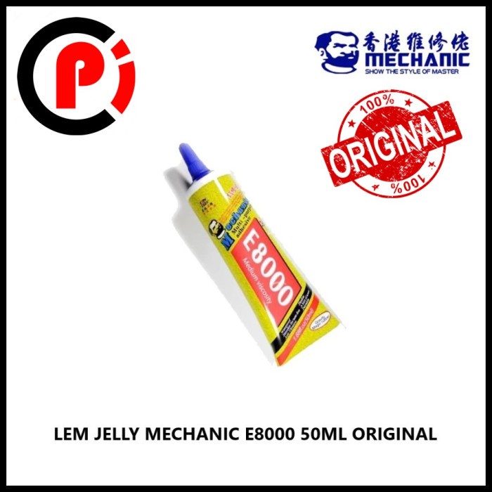 Original Mechanic E8000 Lem Jelly LCD Touchscreen Isi 50mL Transparant