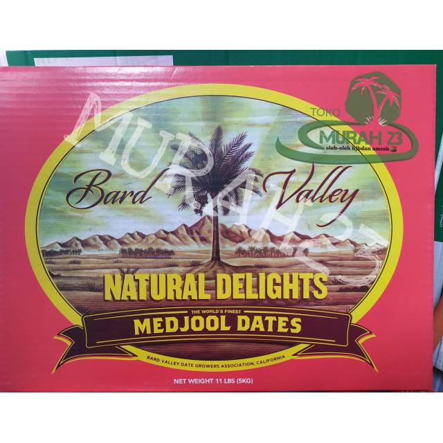 

KURMA MENJOL NATURAL DELIGHTS/KURMA MENJOL DATES 5kg JUMBO no1