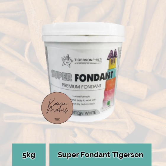 

Super Fondant Tigerson Premium 5 kg pail