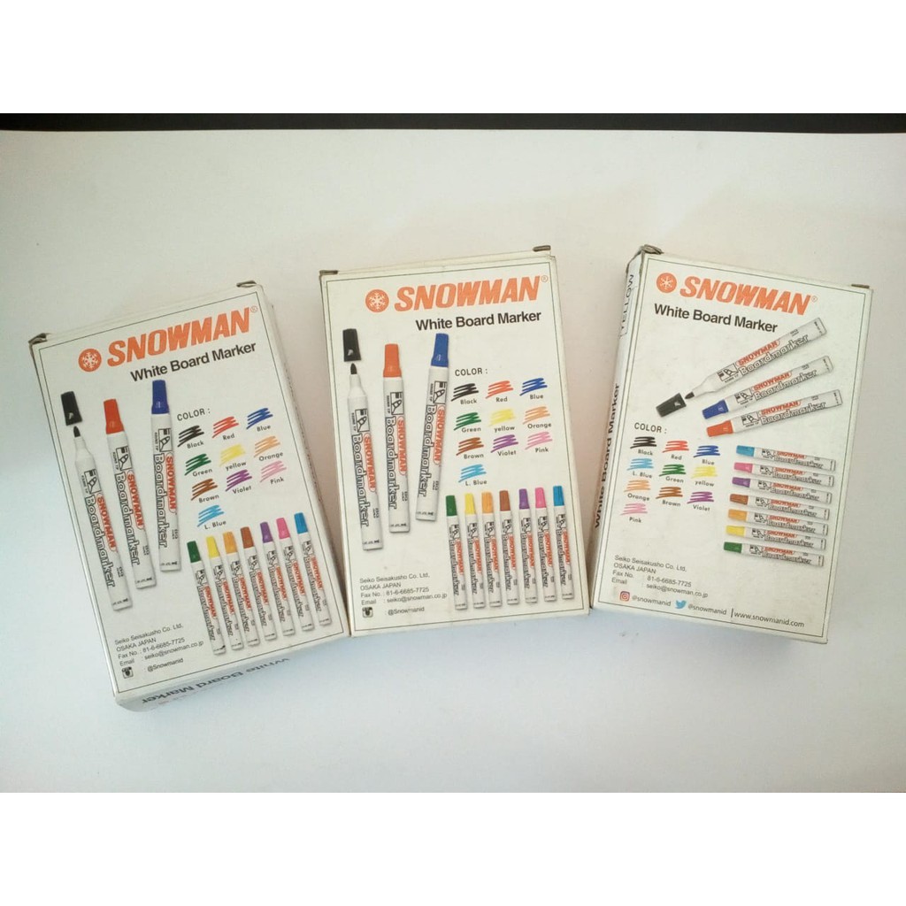 

SPIDOL SNOWMAN WHITEBOARD BG-12