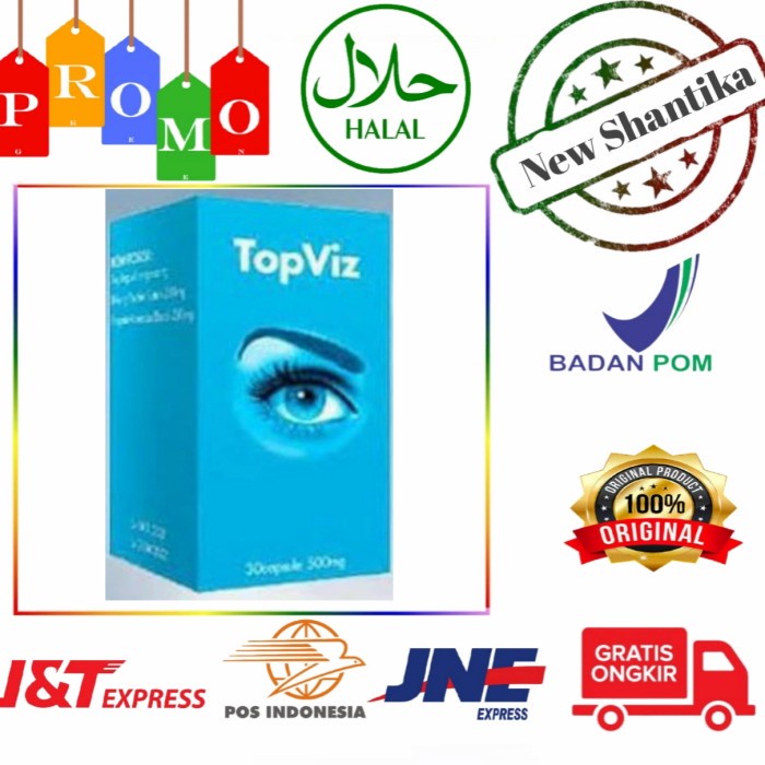 Garansi Uang Kembali TopViz Asli Obat Mata Rabun Minus Katarak
