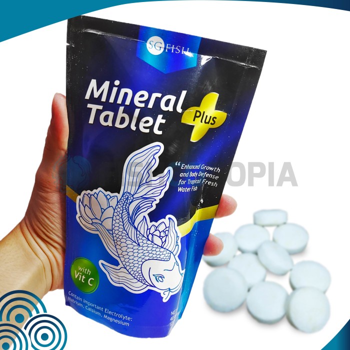 ECERAN Mineral Tablet Plus Vitamin C Garam Ikan 1 tablet