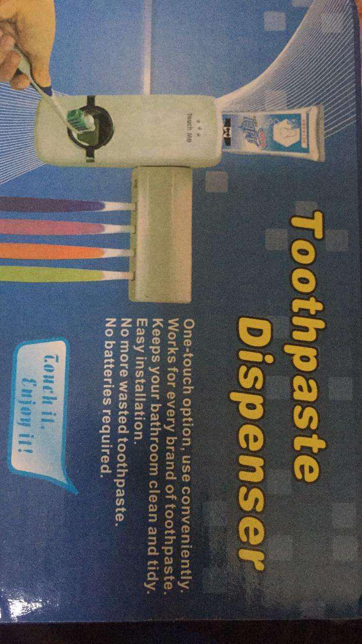 【bisa Cod】 Dispenser Odol 2 In 1 Dilengkapi Tempat Sikat Gigi