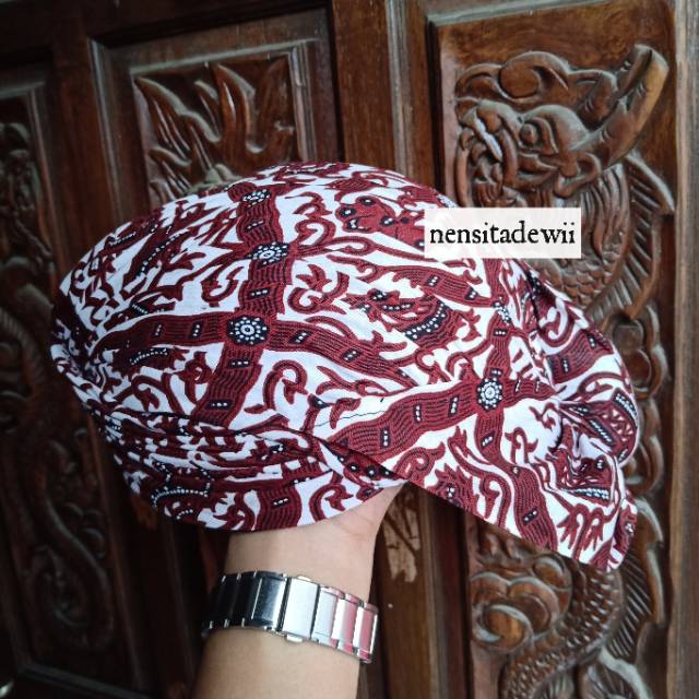 Blangkon Jogja (tidak diprodo) / motif suka-suka