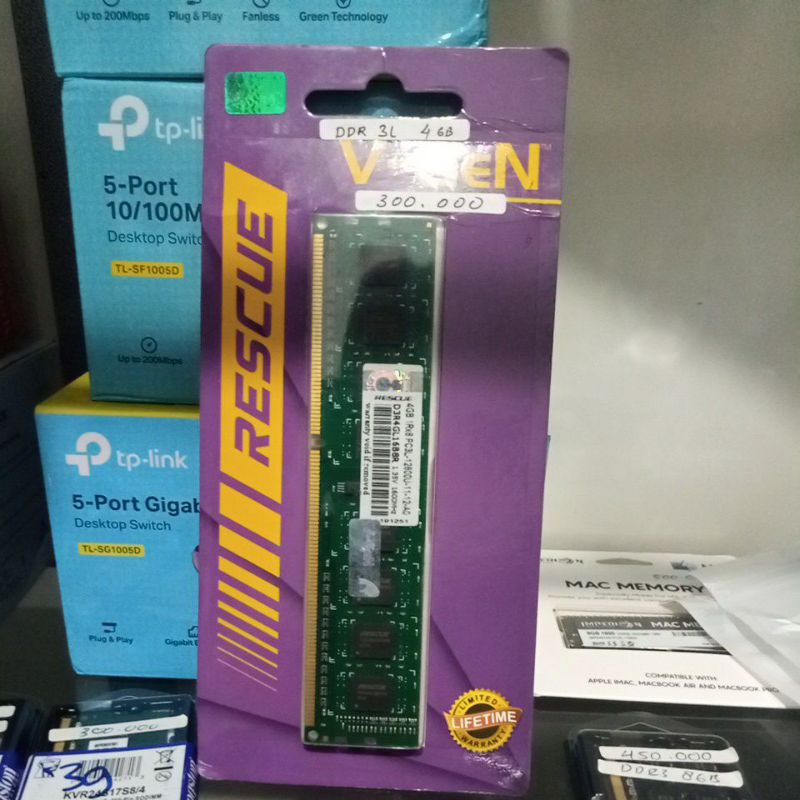 vgen ddr3l 4GB longdimm ram komputer