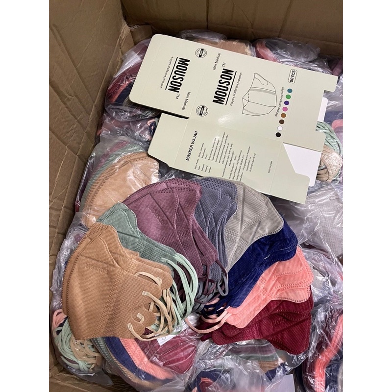 Masker Duckbill Mouson (4PLY)