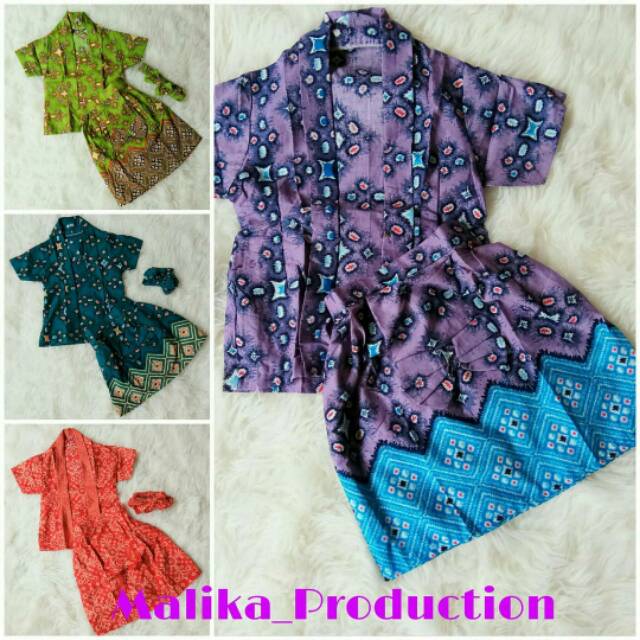 Setelan Kebaya Anak Katun Jepang