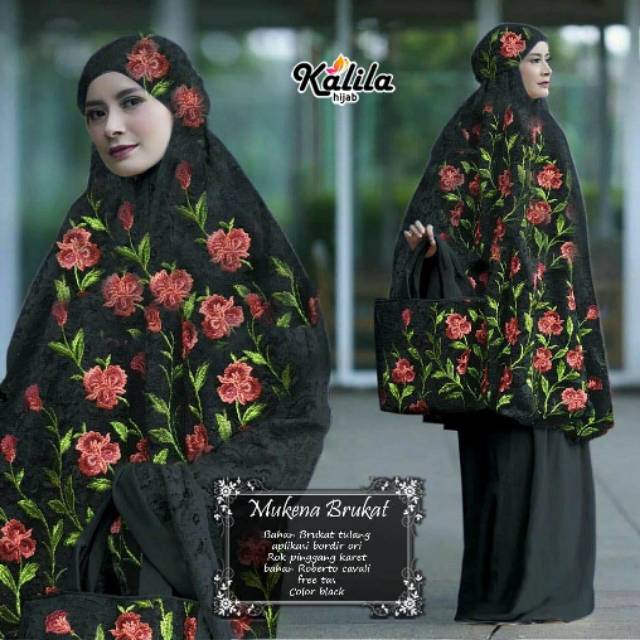 Mukena Brukat New by Kalila Hijab