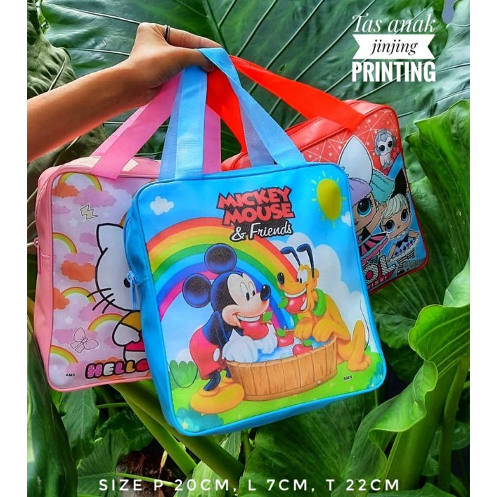 TAS ANAK JINJING PRINTING SERBAGUNA