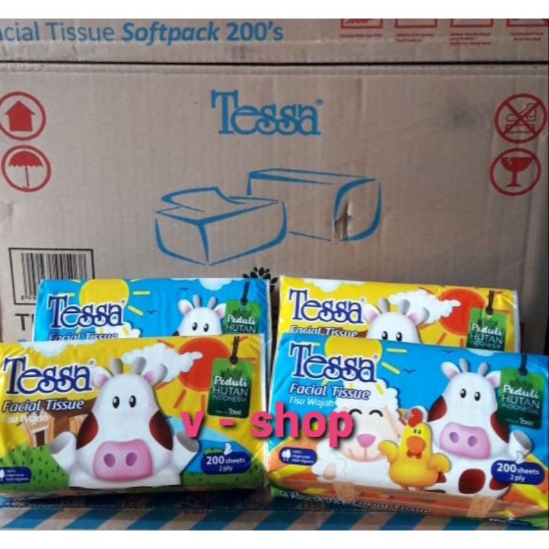Tissue Tessa 200 Sheets