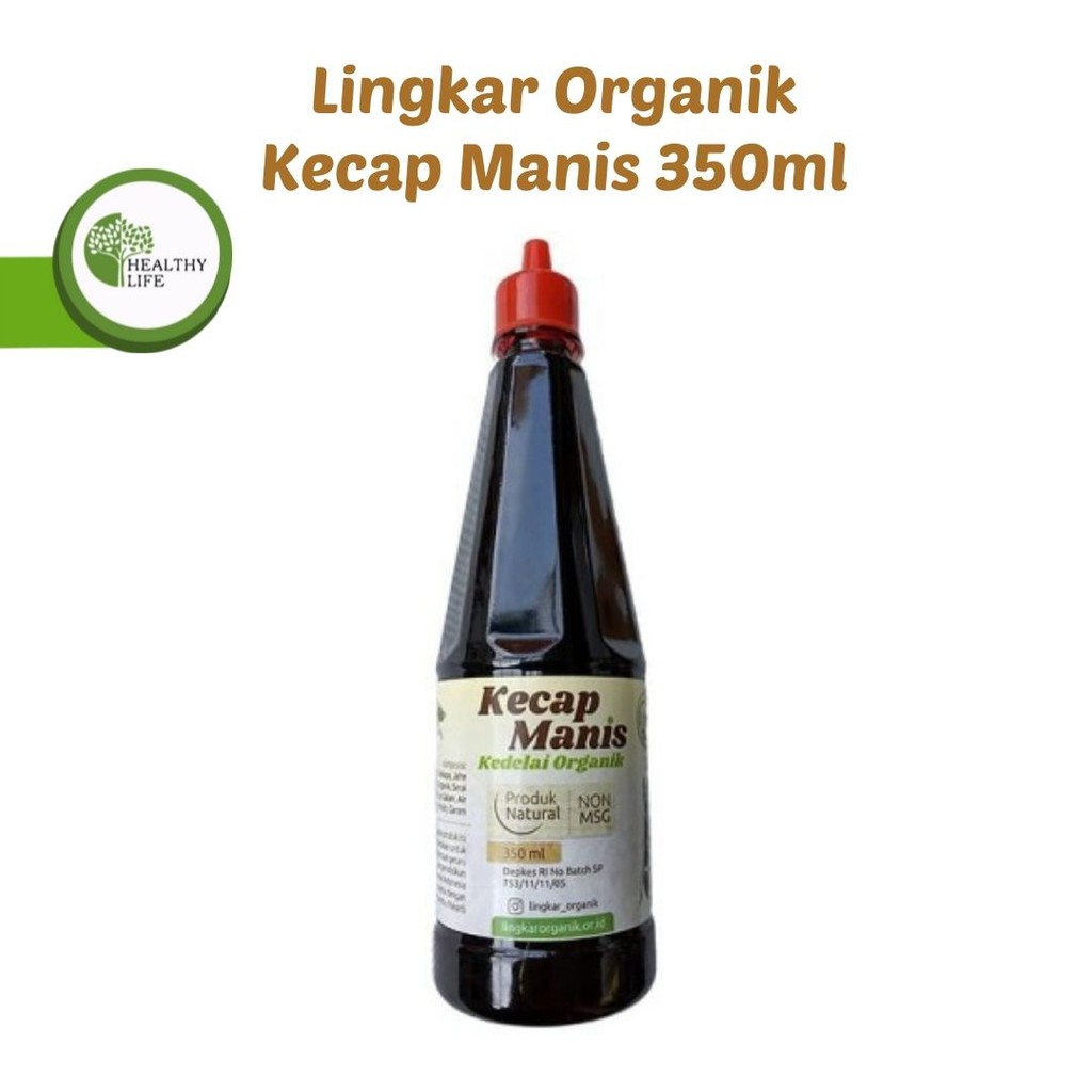 Lingkar Organik Kecap Manis 350 ml
