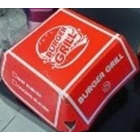 

KARDUS BURGER BESAR 50 PCS - KEMASAN PACKAGING BURGER BESAR 50 LEMBAR